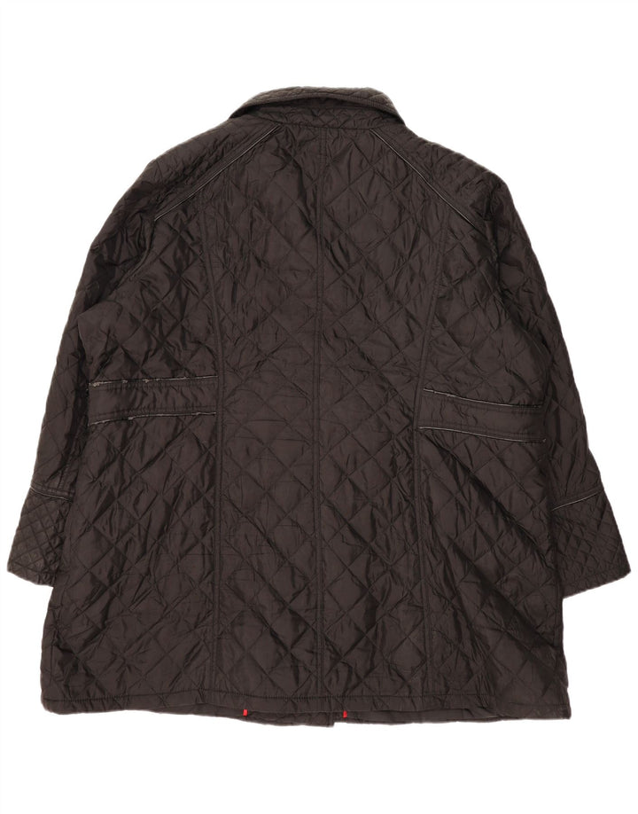 Женская стеганая куртка Marks & Spencer UK 26 XL, черный полиэстер
