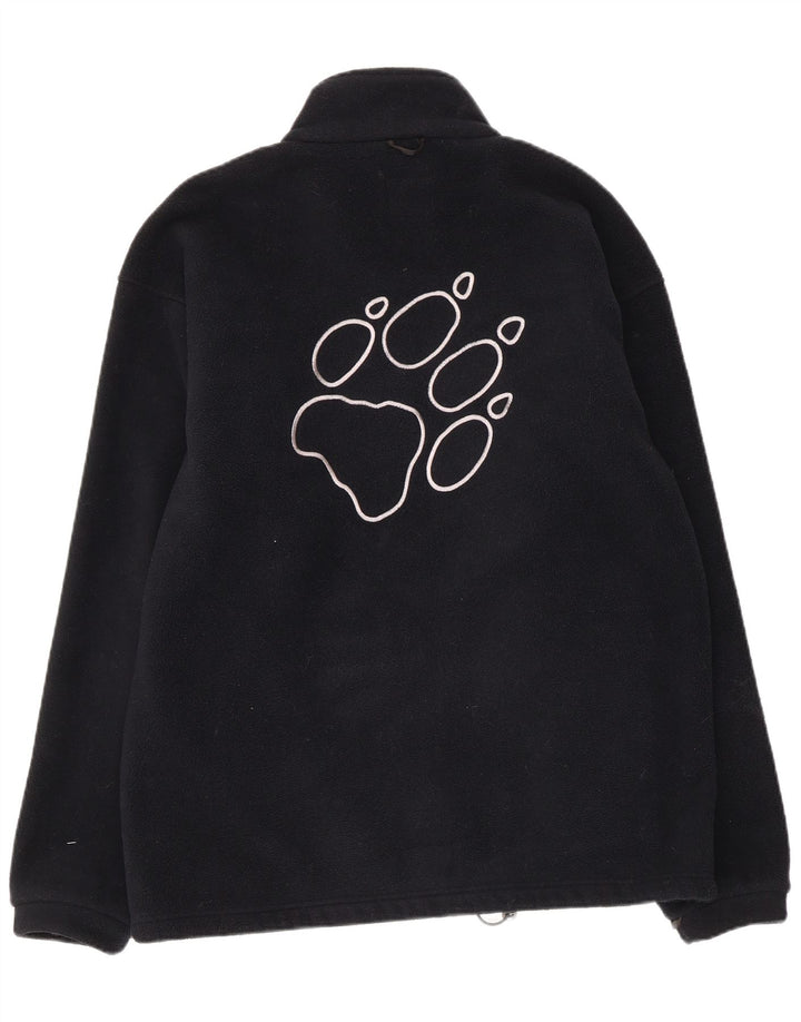 Мужская флисовая куртка Jack Wolfskin UK 38, средний черный