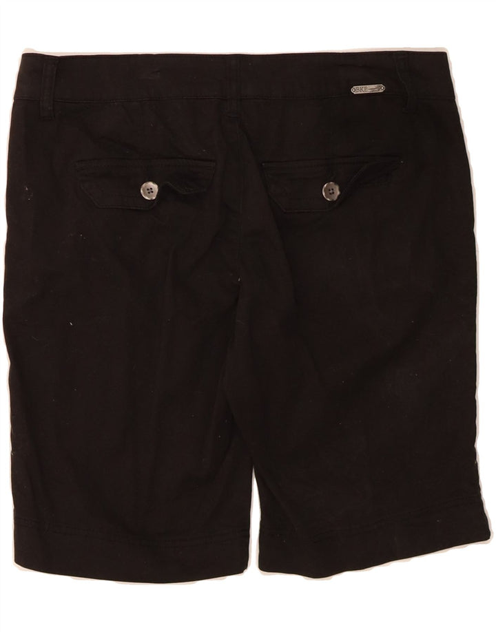 BKE Womens Low Waist Chino Shorts W29 Medium  Black Cotton Vintage BKE and Second-Hand BKE from Messina Hembry 