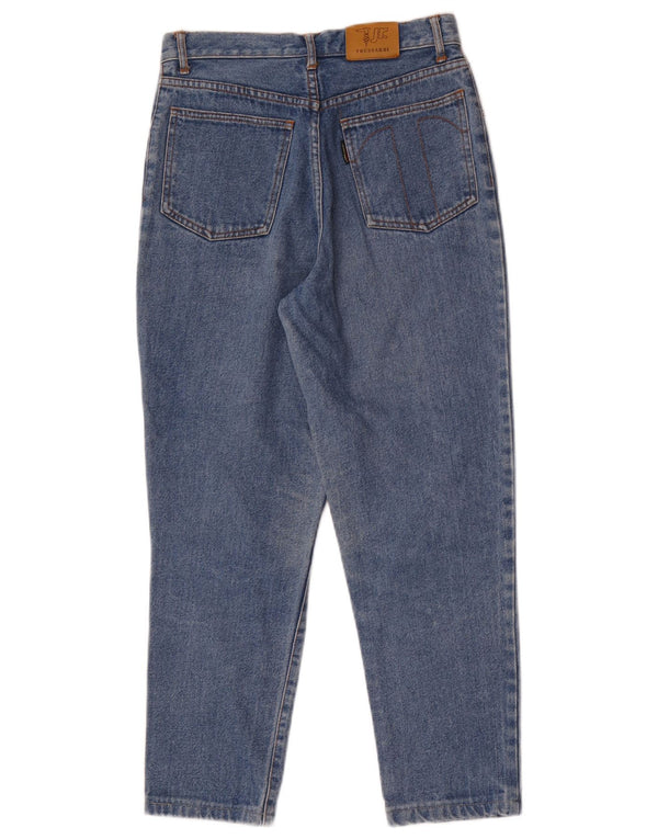 Зауженные джинсы Trussardi для мальчиков 9–10 лет W26 L25, синие, хлопок