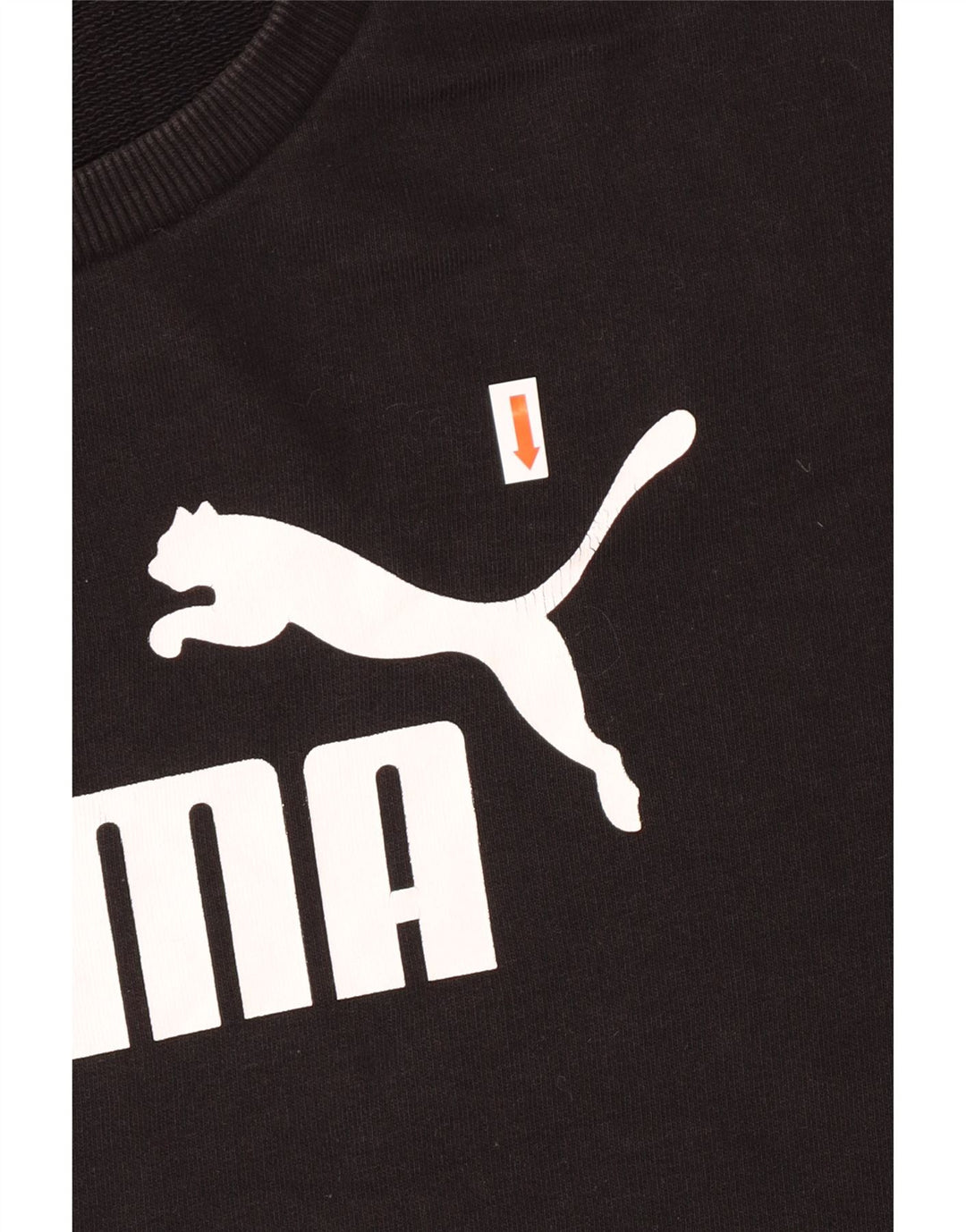 Женский свитер оверсайз с рисунком PUMA UK 10, маленький черный