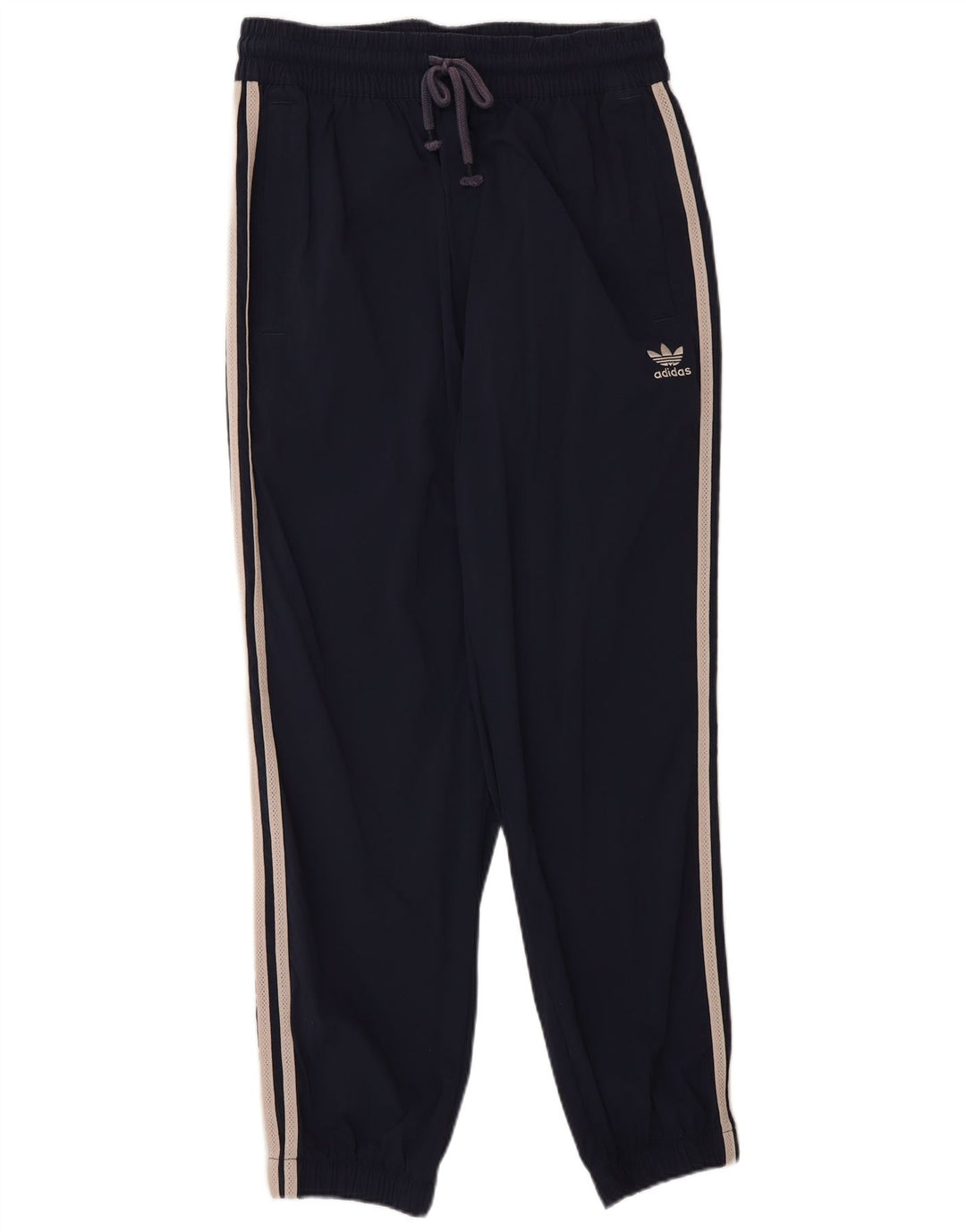 Мужские спортивные брюки Adidas Joggers среднего размера, темно-синие, полиэстер