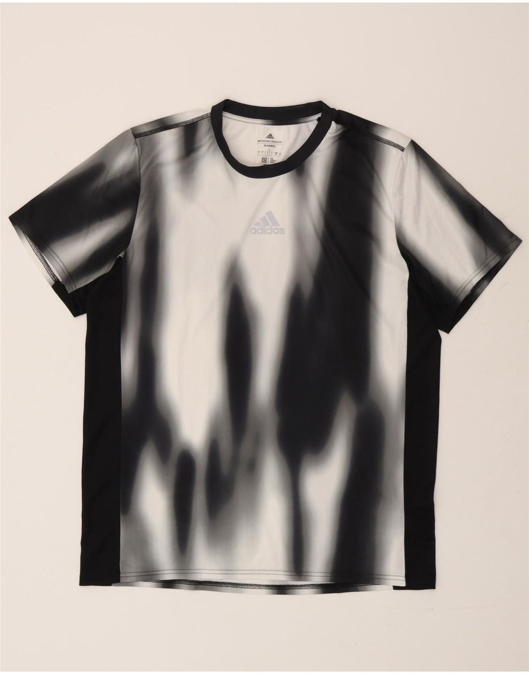 Мужская футболка Adidas Top Large Black Tie Dye из полиэстера