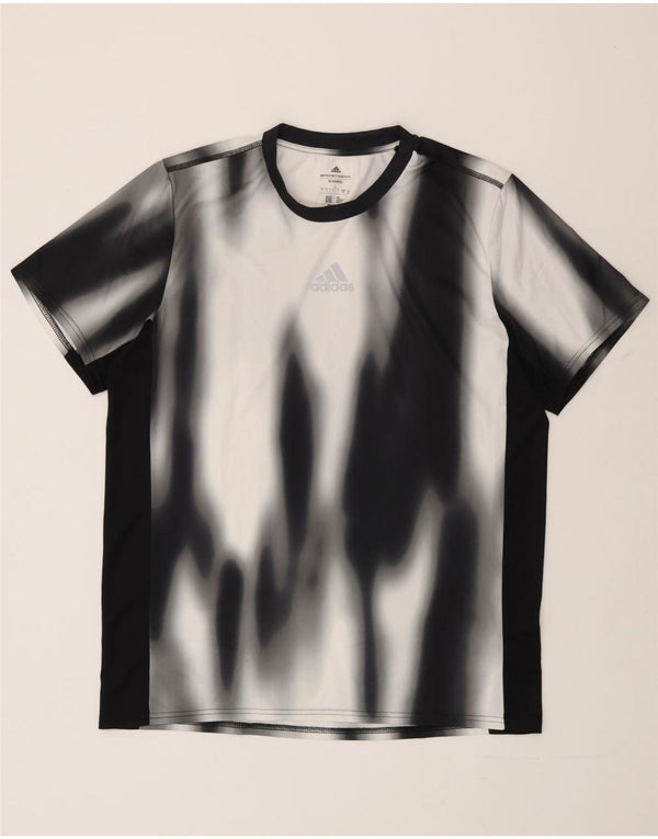 Мужская футболка Adidas Top Large Black Tie Dye из полиэстера