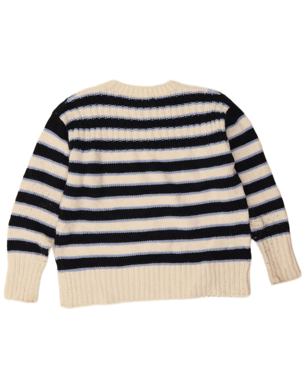 Женский джемпер с вырезом «лодочка» Marks & Spencer UK 14, средний темно-синий