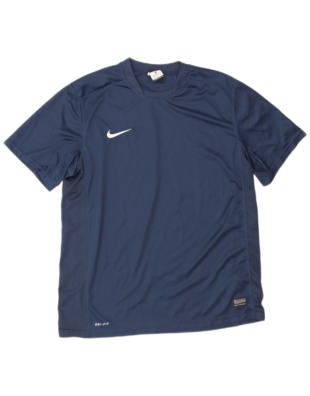Мужская футболка Nike Dri Fit Top XL темно-синего цвета из полиэстера