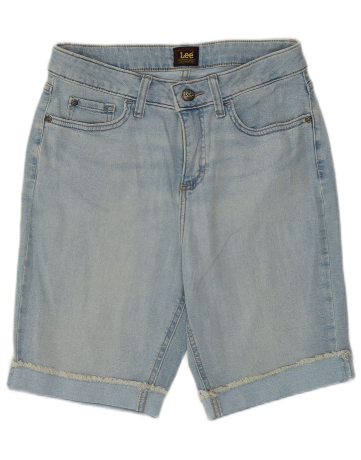 Женские джинсовые шорты Lee US 6 Medium W28 Синие, хлопок