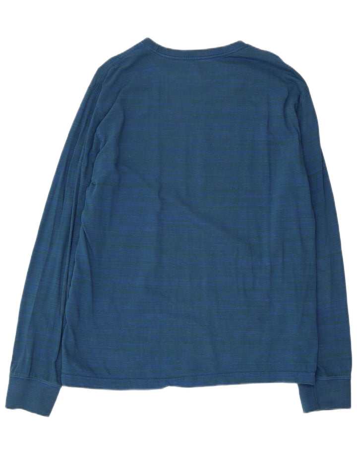 Мужской топ Levi's из хлопка с длинным рукавом, большая синяя полоска