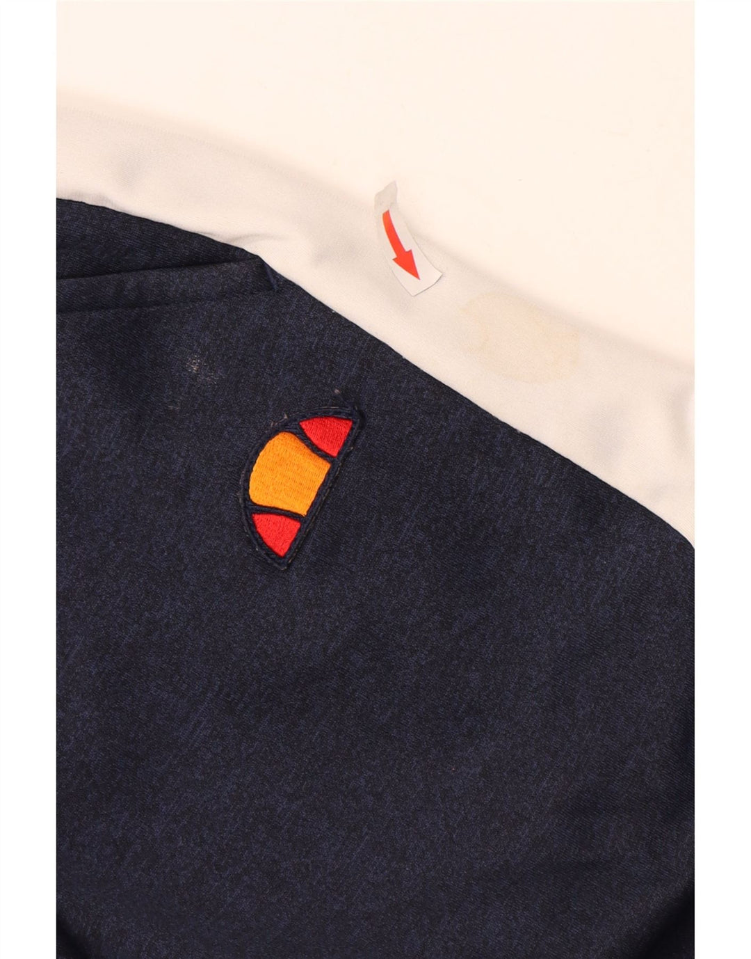 Женский спортивный костюм Ellesse Брюки Джоггеры Великобритания 10 Маленькие темно-синие цветные блоки