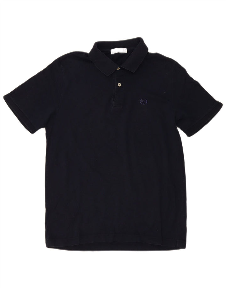 Мужская рубашка-поло Sergio Tacchini IT 50 Medium Navy Blue Хлопок