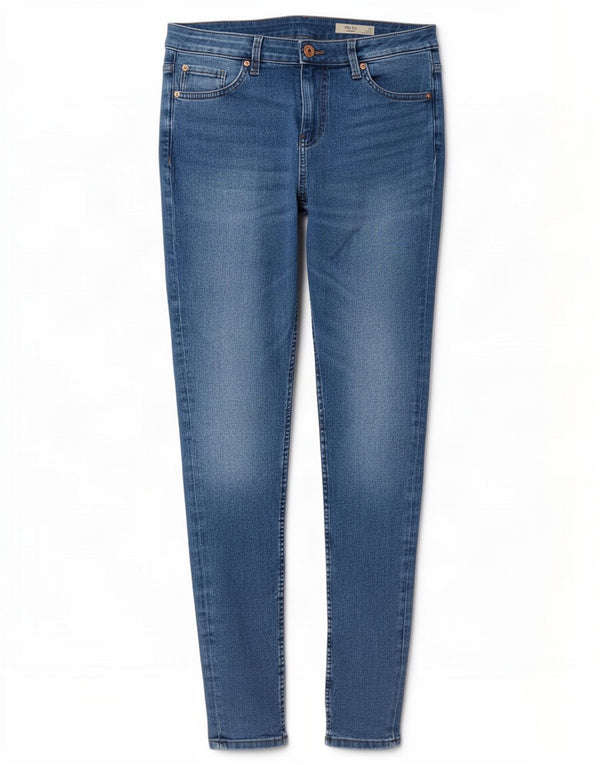 Женские джинсы скинни Marks & Spencer The Ivy UK 14, большие W34 L29, синие, хлопок