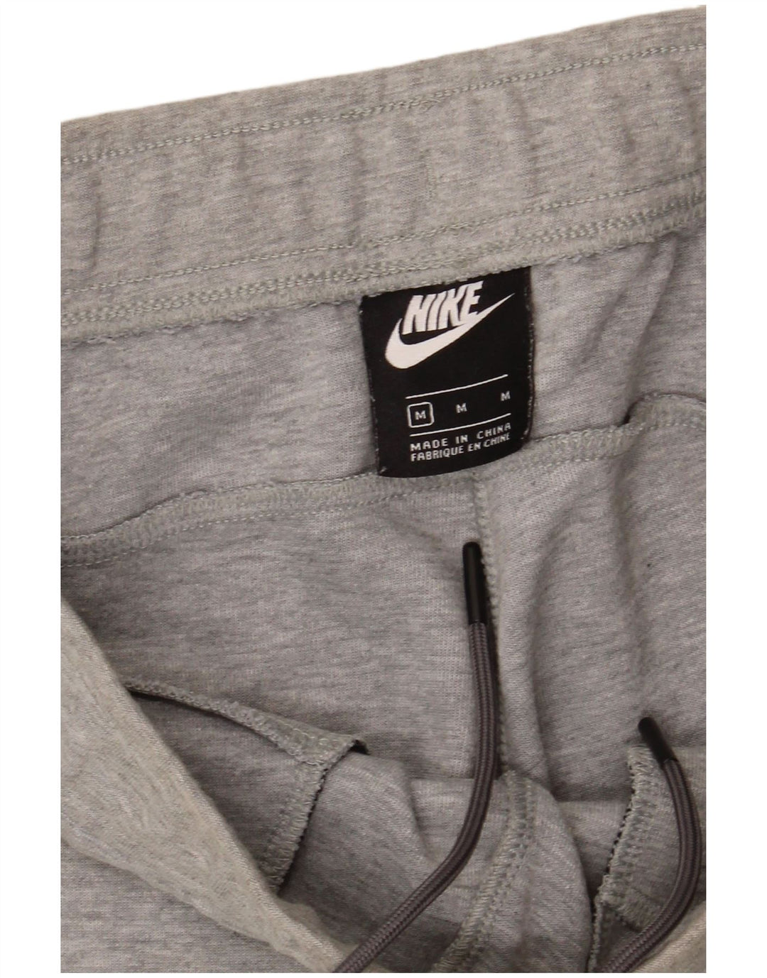 Мужские спортивные шорты Nike среднего серого цвета, хлопок с крапинками