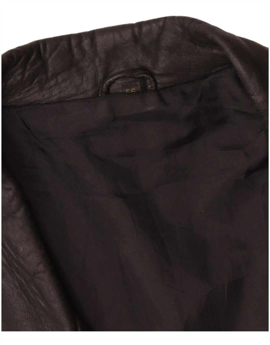 Мужская кожаная куртка Maddox IT 56 3XL черная кожа