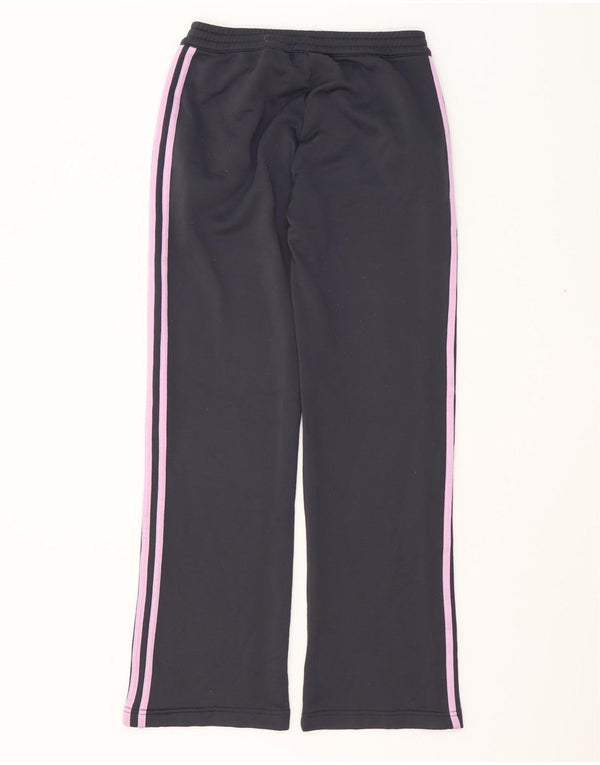 ADIDAS Womens Tracksuit Trousers UK 8 Small Grey Polyester