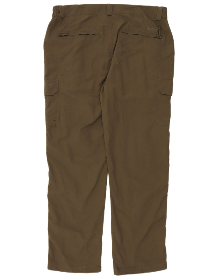 MOUNTAIN WAREHOUSE Мужские прямые брюки карго W38 L32 Хаки, нейлон