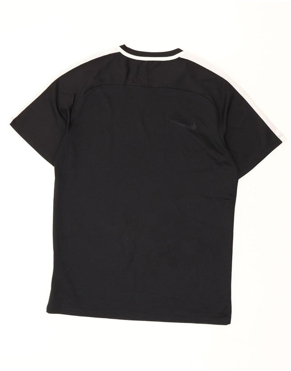 Мужская футболка Nike Dri Fit, средний черный полиэстер