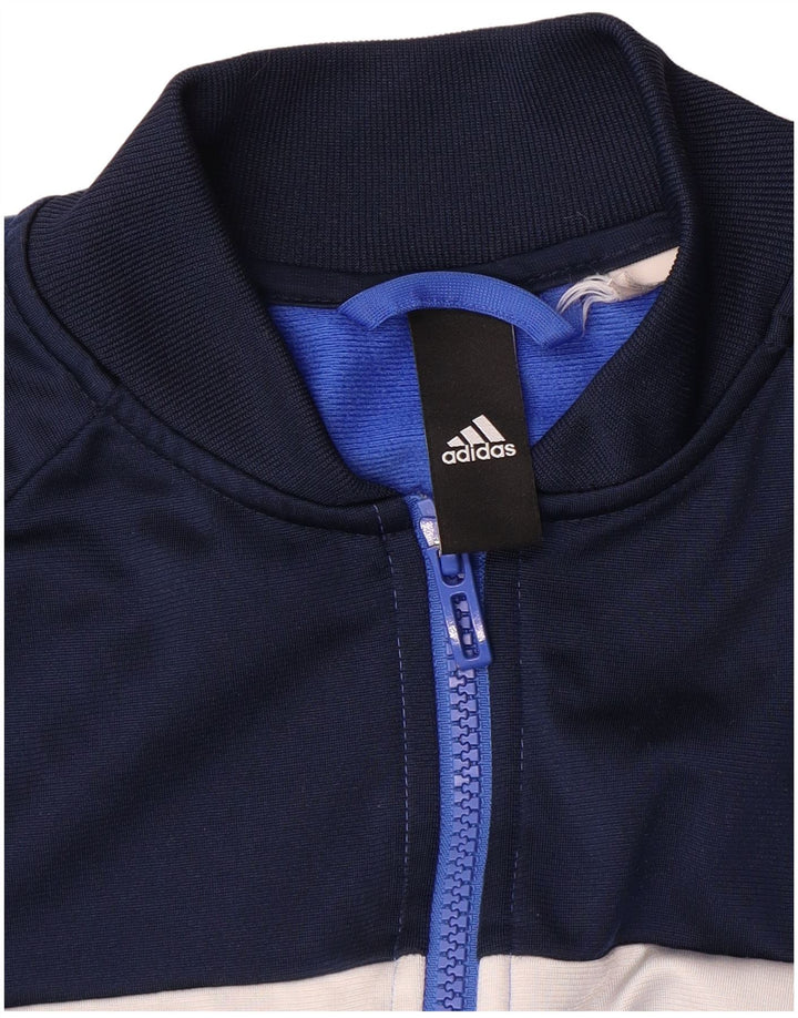 Мужской спортивный костюм Adidas Top Jacket Medium Navy Blue Colorblock