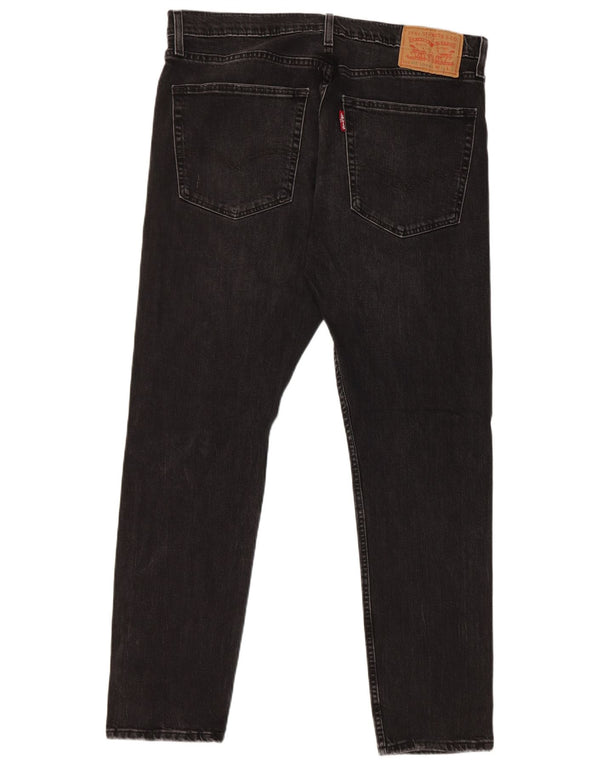 Мужские зауженные джинсы Levi's 512 Lo-Ball W36 L32, черный хлопок