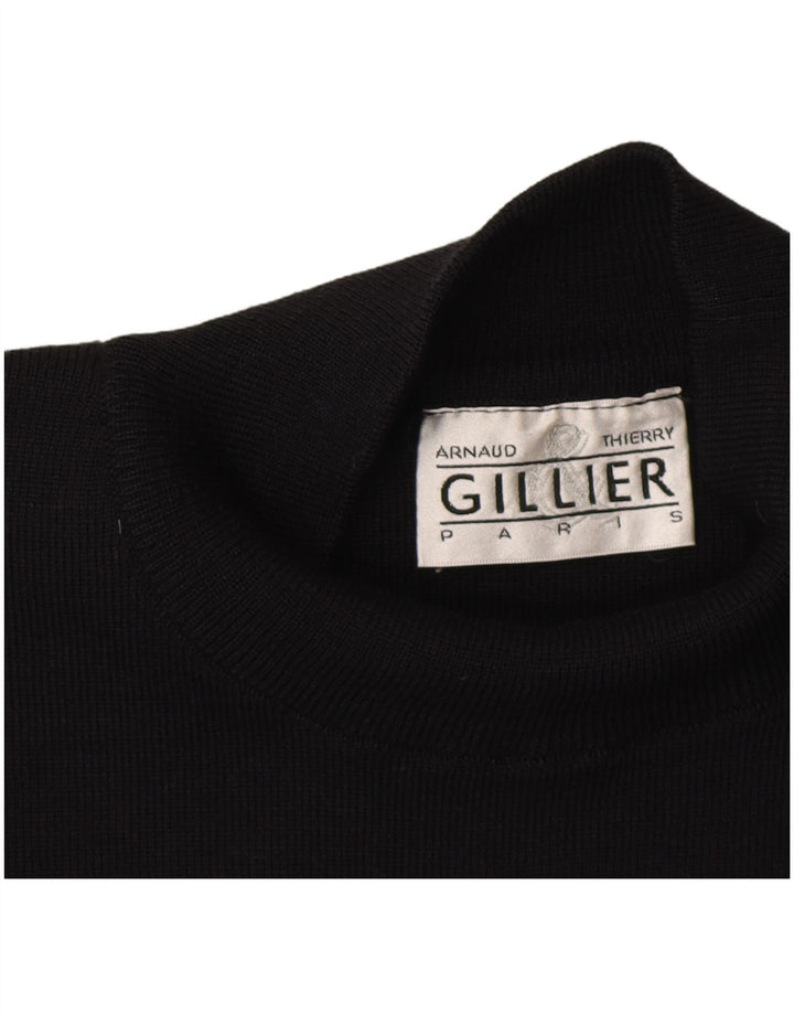 Женский джемпер с высоким воротником Arnaud & Thierry Gillier UK 14 Medium Bla