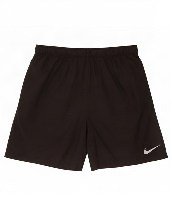 Спортивные шорты Nike для мальчиков Dri Fit 10–11 лет, средний черный, полиэстер