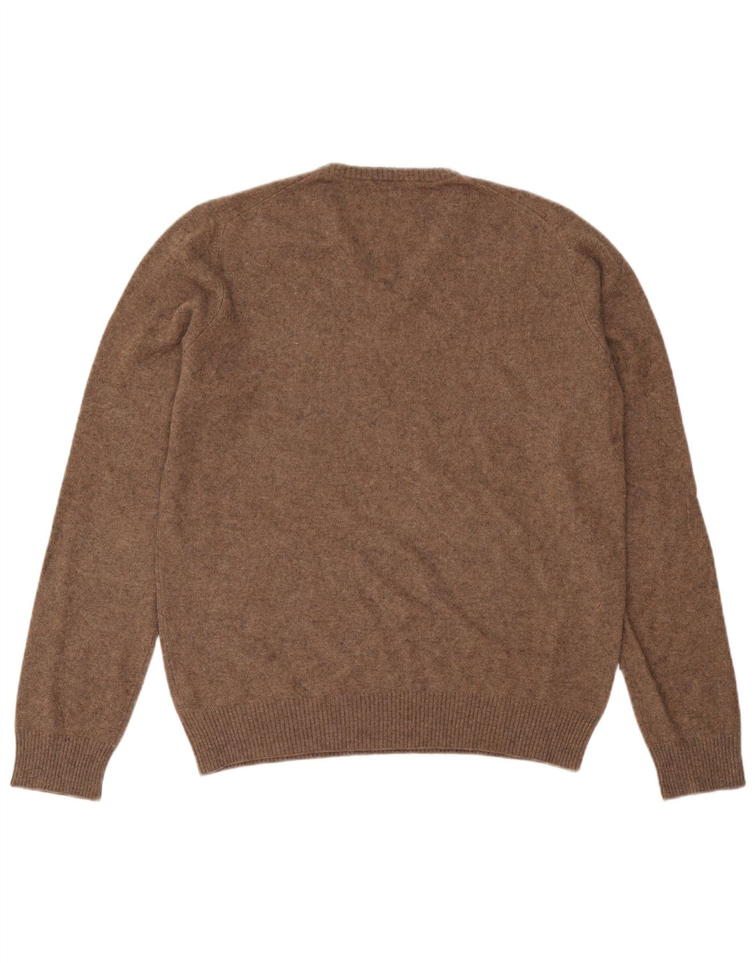 Женский джемпер с v-образным вырезом Sisley UK 18 XL, коричневый