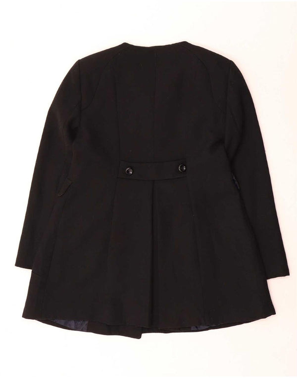 Женское двубортное пальто Zara UK 18 XL, черное