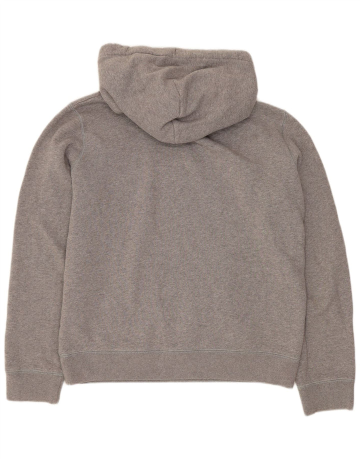 JACK WILLS Женский джемпер с капюшоном Salcombe Devon Oversized UK 10, маленький серый