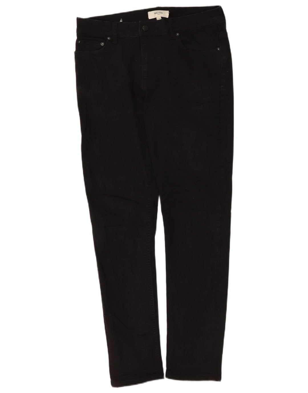 Женские узкие джинсы Reiss W30 L32, черный хлопок