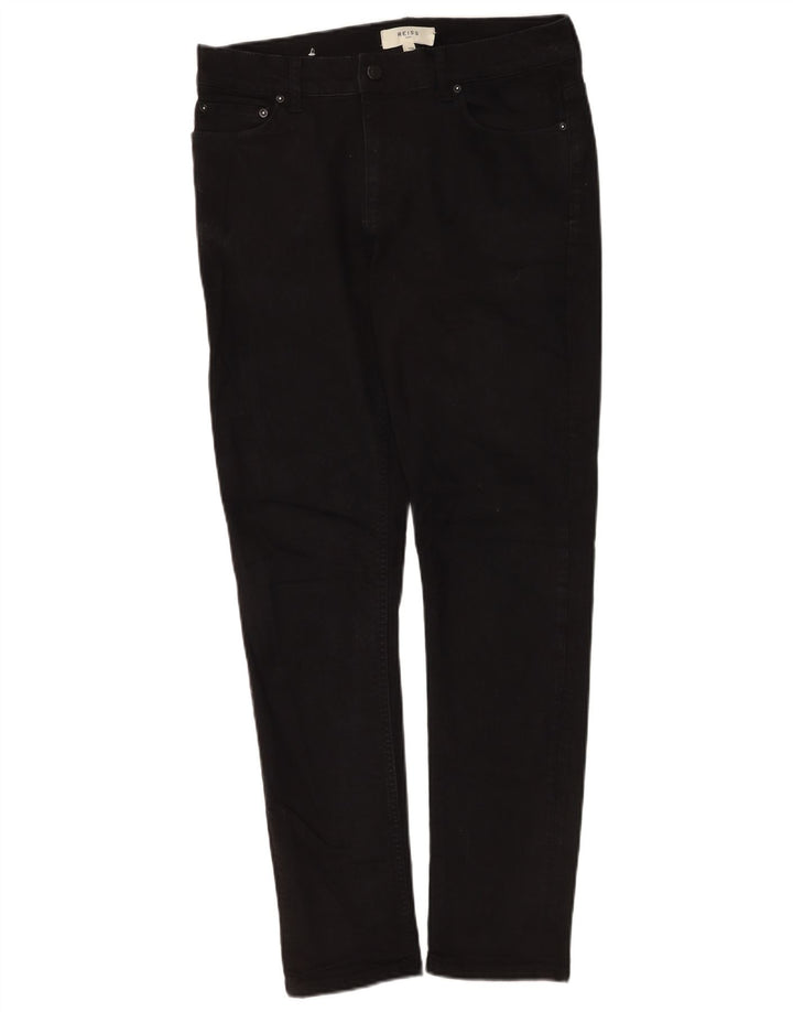 Женские узкие джинсы Reiss W30 L32, черный хлопок