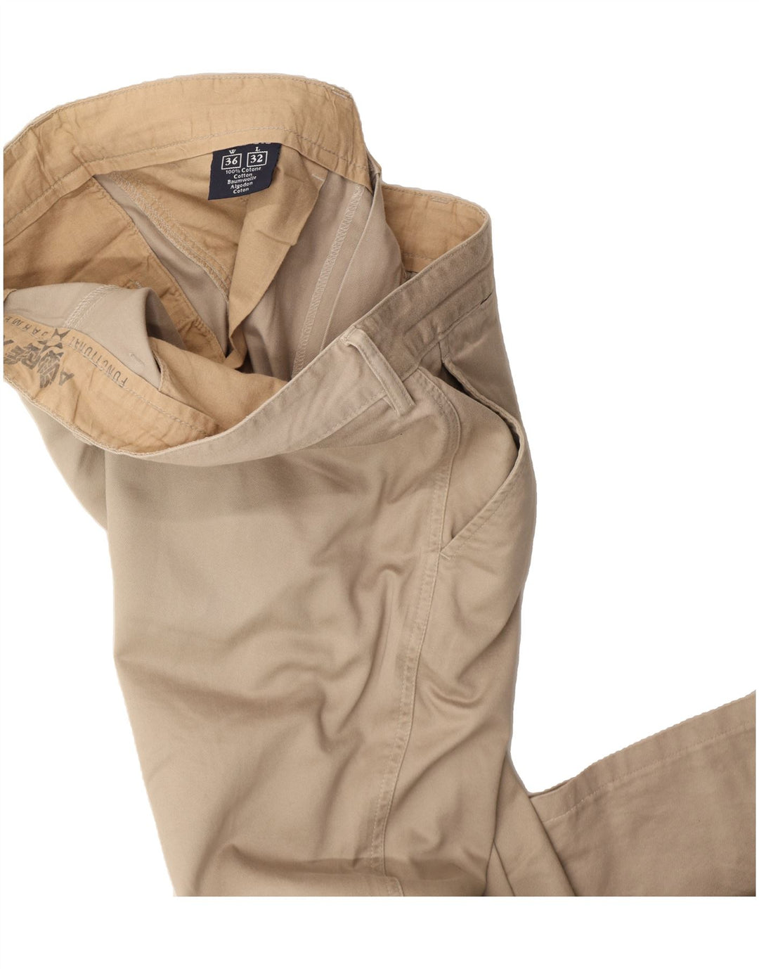 AVIREX Mens Tapered Jeans W36 L32 Beige Cotton Vintage Avirex and Second-Hand Avirex from Messina Hembry 