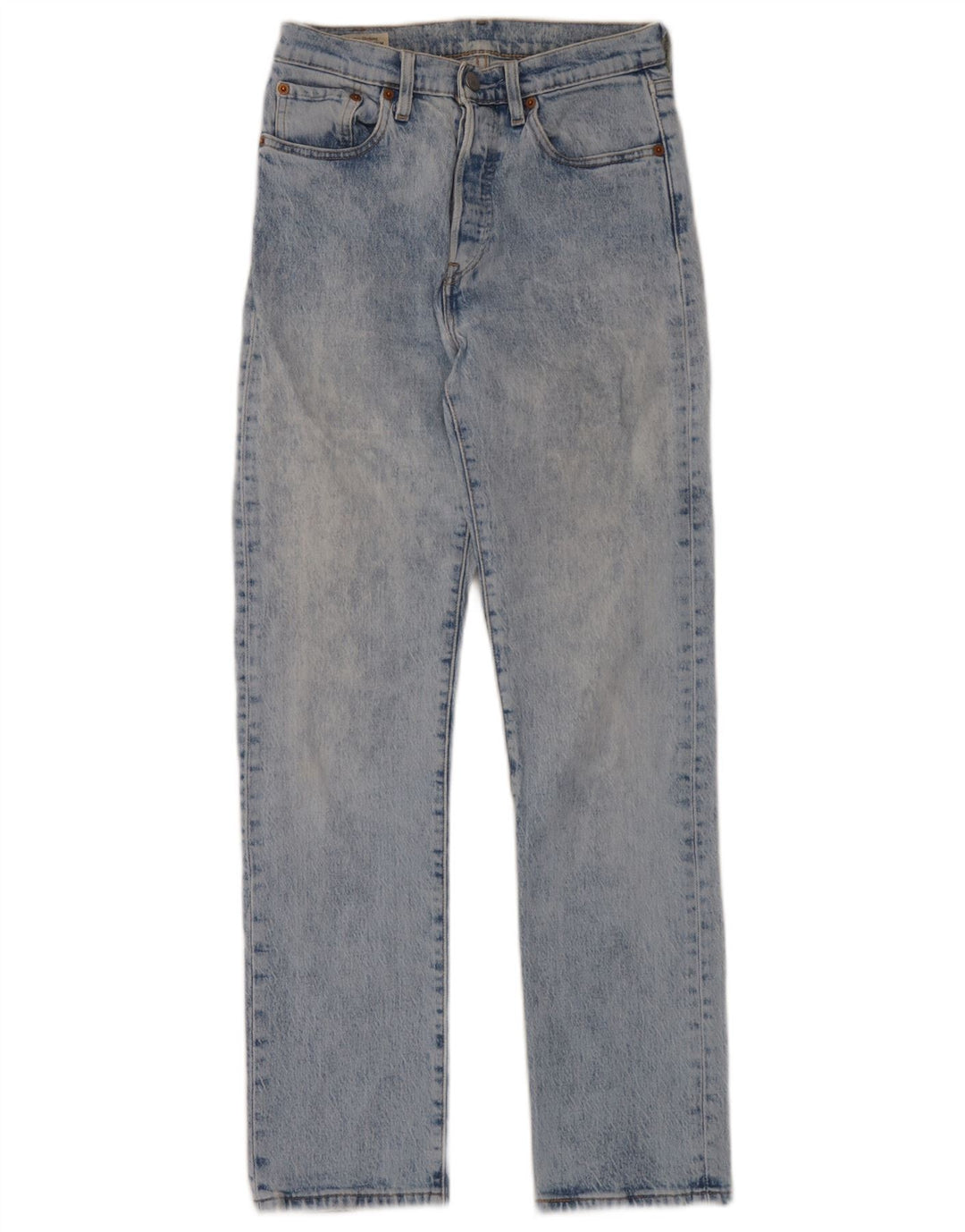 Женские узкие джинсы Levi's W25 L30 синие, хлопок