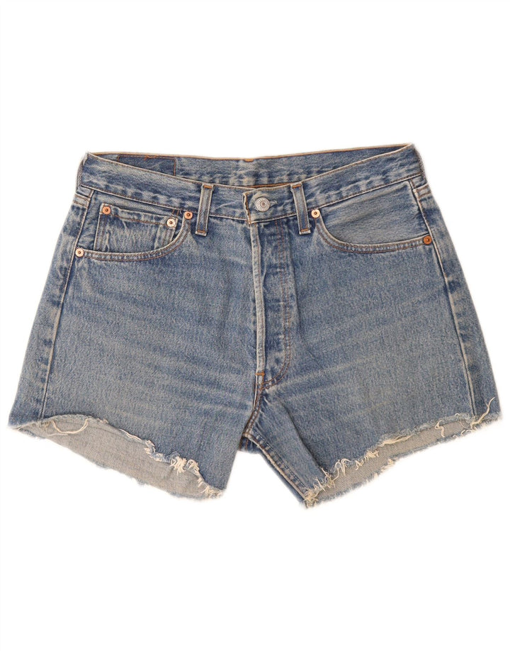 Женские джинсовые шорты Levi's 501 W32, большие синие
