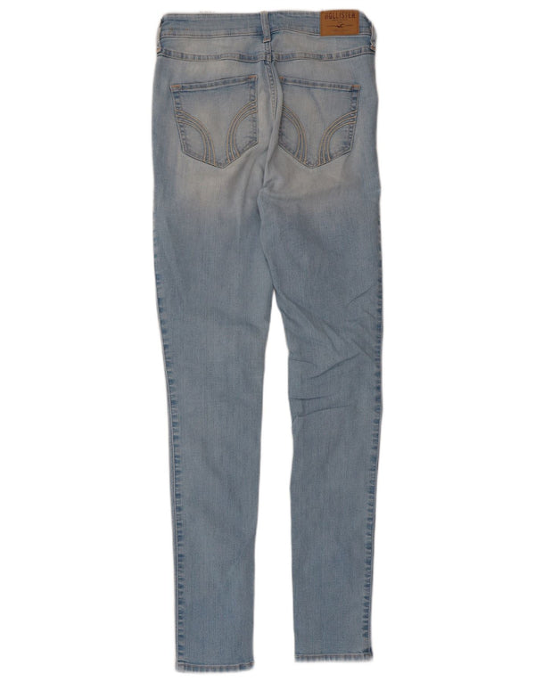 Женские джинсы скинни Hollister США 3 XS W26 L31 Синий хлопок