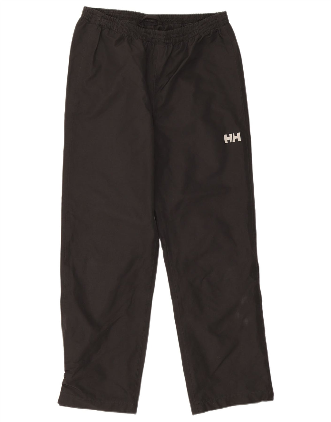 Брюки-ветровки Helly Hansen для мальчиков 11-12 лет, черный полиэстер