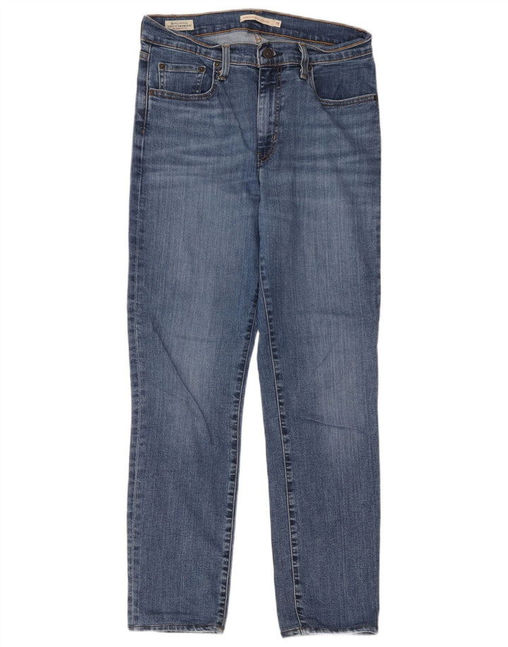 Женские прямые джинсы Levi's 724 с высокой посадкой W29 L28 синие