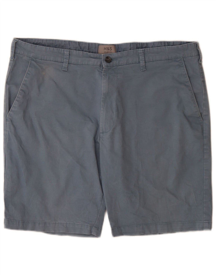 Мужские шорты чинос Marks & Spencer W38 XL синие