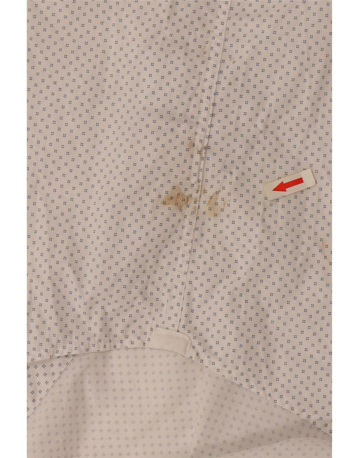 Мужская рубашка обычного кроя Tommy Hilfiger XL, хлопок в белые пятна