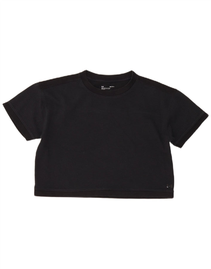 Женская футболка оверсайз с рисунком Under Armour Top UK 14, средний черный