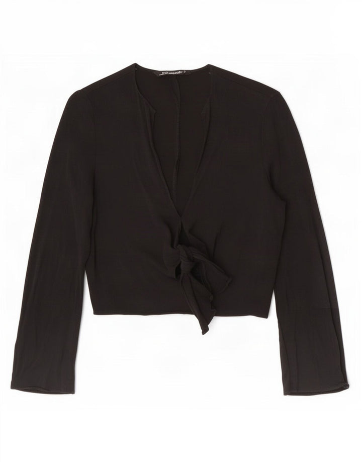 Женское болеро Zara UK 12, средний черный