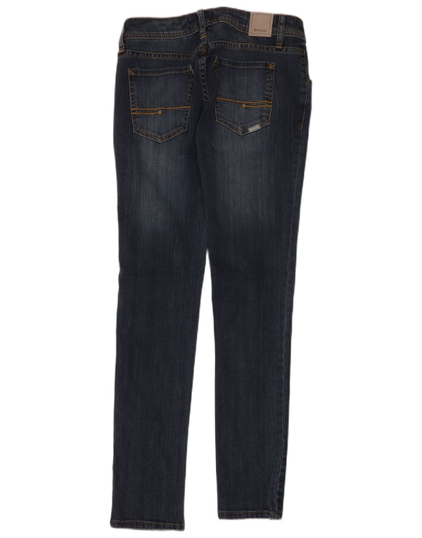 Женские джинсы скинни Bench W28 L32, темно-синий, хлопок