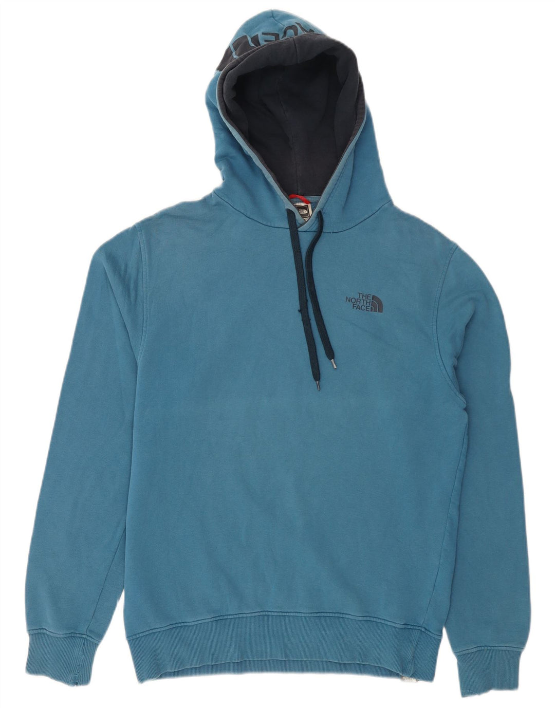 Мужской джемпер с капюшоном The North Face, хлопок, средний синий цвет