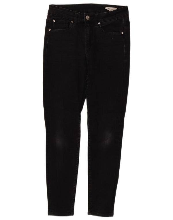 Женские джинсы скинни Marks & Spencer The Ivy UK 8, маленькие W26 L26, черный хлопок