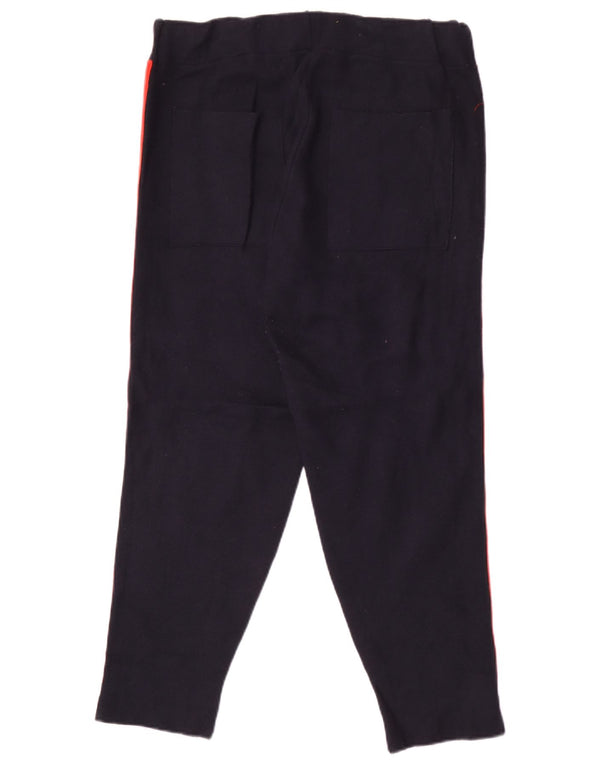 Женские узкие повседневные брюки Zara Medium W28 L26 Темно-синие с цветными блоками