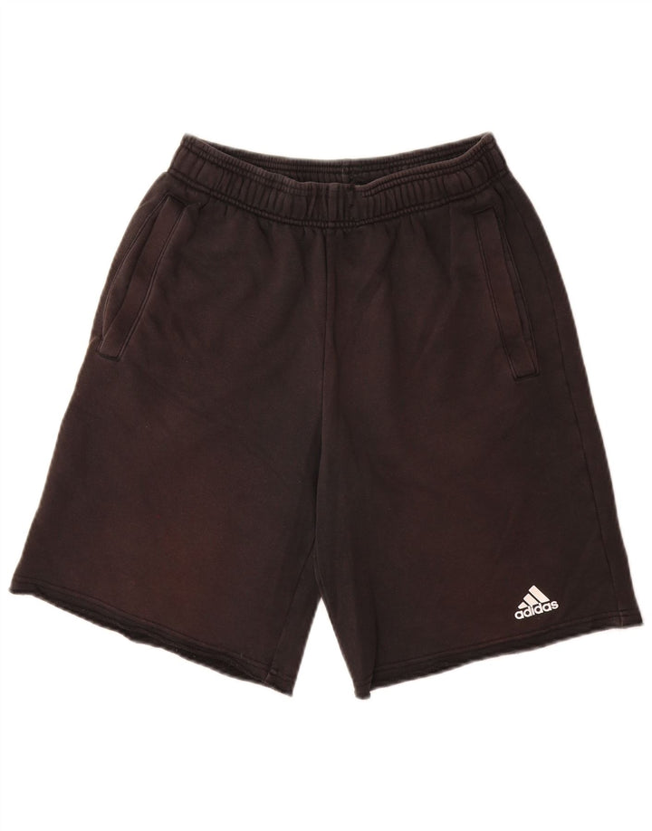 Мужские спортивные шорты Adidas, маленькие черные, хлопок