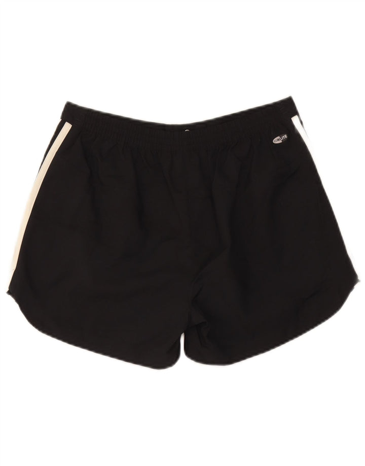 Женские повседневные шорты Adidas Climalite UK 12 Medium W28, черный полиэстер