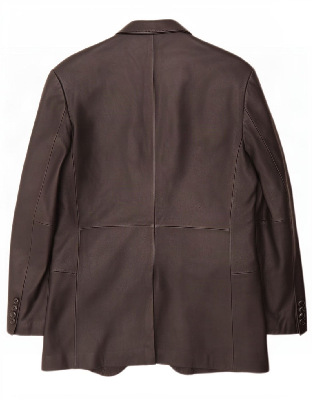Мужской кожаный пиджак Ben Sherman на 3 пуговицах, Великобритания 40, большой черный