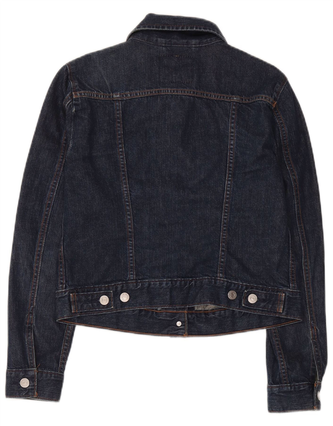 Женская укороченная джинсовая куртка Levi's UK 12, средний темно-синий, хлопок