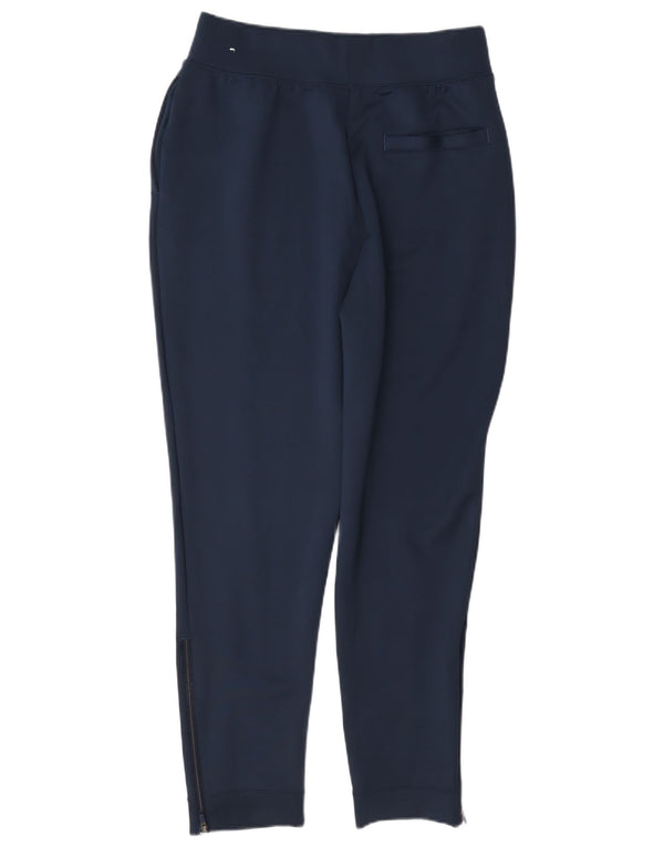 Женские брюки-джоггеры Nike Dri Fit Slim Sports UK 14, средние, темно-синие