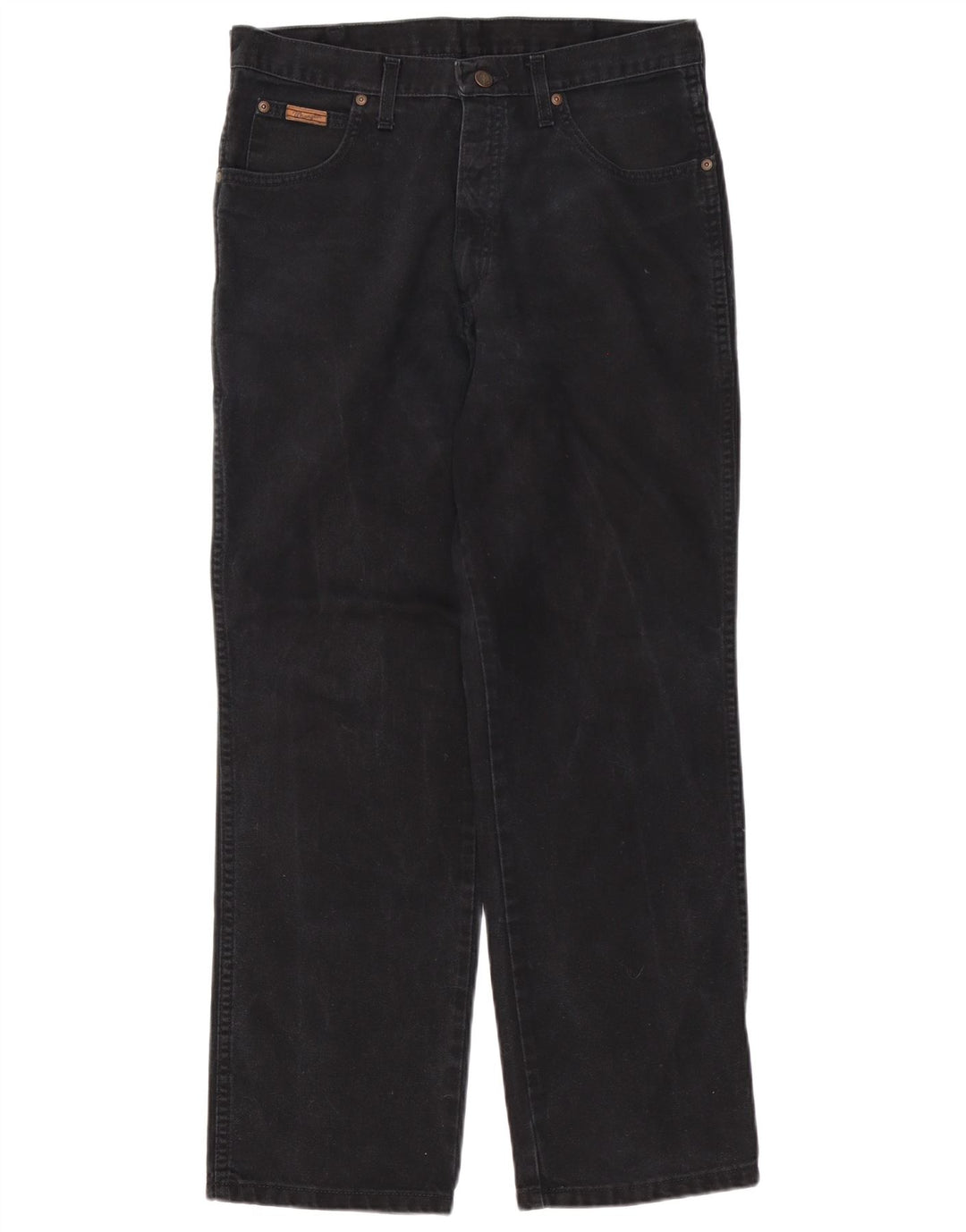 Мужские прямые джинсы Wrangler Ohio W33 L30, черный хлопок