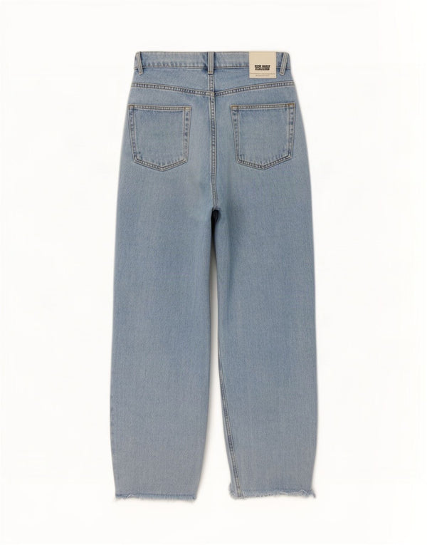 Свободные джинсы Zara для девочек 13–14 лет W26 L24, синий хлопок